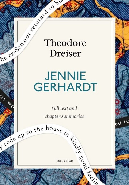 Jennie Gerhardt: A Quick Read edition - cover