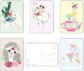 Cartes postales - Lamas - Set de 10