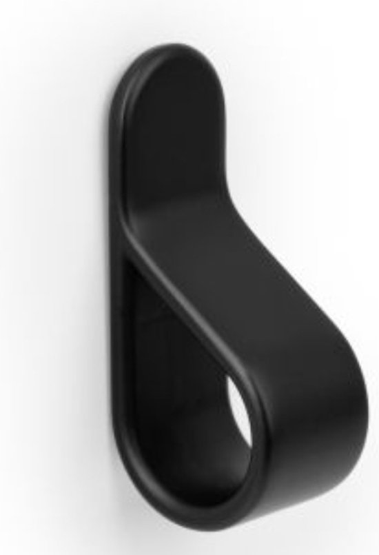Belt knop zwart mat | Keukenknop | Meubelknop | Kastknop | Lusknop | incl. montageschroef H048