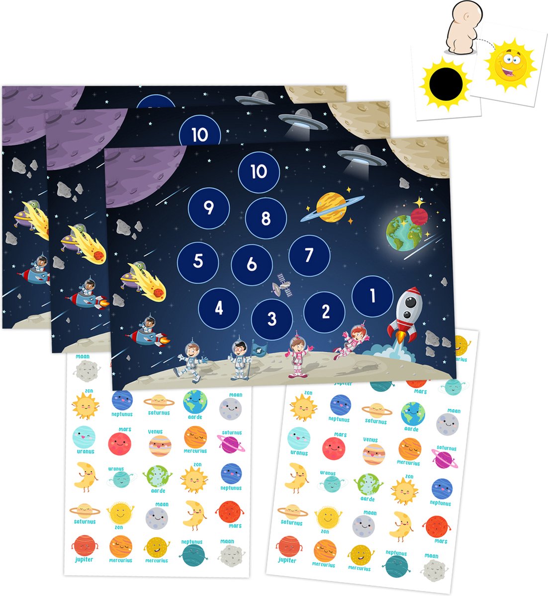 Goedkoopste Beloningssysteem Grote Stickers en 2 Verkleurende Plasstickers - Beloningssysteem Planetenvriendjes - Beloningssysteem met Stickers - Zindelijkheidstraining Kind - Beloningssysteem Jongens - Op het Potje - Zindelijkheidstraining - Potje Peuter