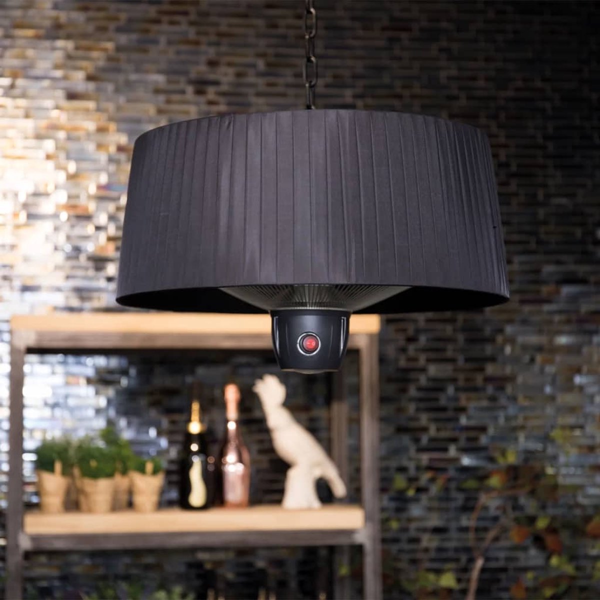 Sunred Artix Bright 1500 W - Hanging patio heater - Black