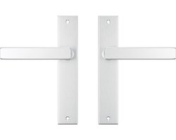 AXA Deurbeslag set Binnendeur - Edge Riga - Deurkruk Aluminium - Deurklink met schild