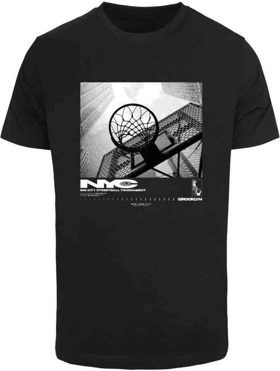 Mister Tee - NYC Ballin Heren T-shirt - L - Zwart