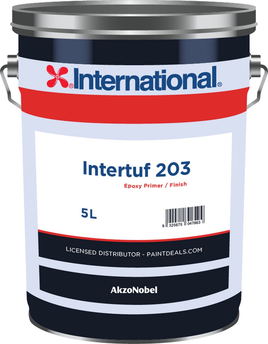 International Intertuf 203 5 liter Zilver