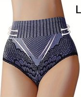 Sous- Sous-vêtements pour femmes | Bodyshaper de levage de hanches I Taille haute I Coupe-taille I Culotte correctrice | Sous- Sous-vêtements de correction du ventre | Taille LI Blauw