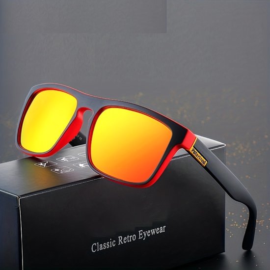 Livano Zonnebril - Zonnenbrillen - Zonnenbril - Sun Glasses - Sunglasses - Techno Bril - Rave & Festival - Premium Quality - Zwart