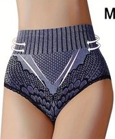 Corrigerend Ondergoed Voor Dames | Heupliftende Bodyshaper I Hoge Taille I Tailletrimmers I Corrigerend Slipje | Correctie Buik Ondergoed | Maat M I Blauw