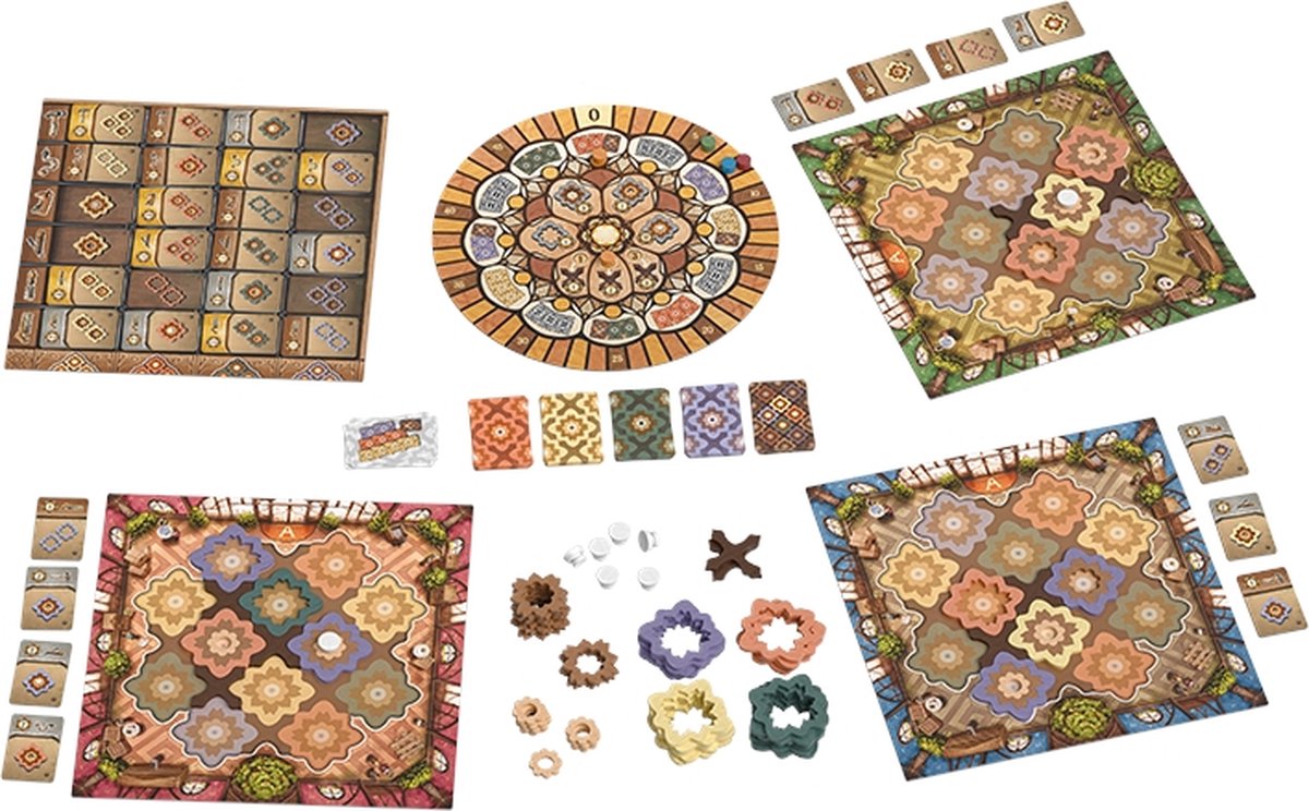 999 Games - Intarsia - Bordspel - Met 2 verschillende spelvarianten - Winnaar Speelgoed van het Jaar - Gezelschapsspel — afbeelding 5