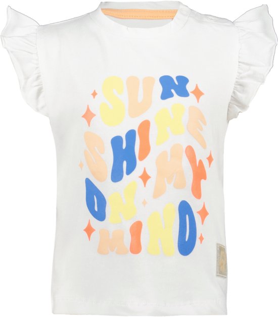 4President-Meisjes t-shirt Esther-bright wit