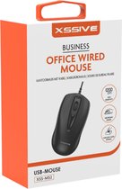 MUIS MET KABEL - Wired Mouse Usb Laptop Desktop Business Office - Game - XSS-MS2