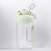 Portable Blender Groen, Blend&GO [Sterkte motor] [1,5 L] [Draagbare blender] [Smoothie maker] [10 mesjes] [Draadloos] [Blender to go] [Wit/Groen] [Mini Blender]