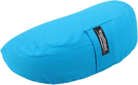 YogaStyles Meditatiekussen Organic Moon Turquoise van YogaStyles — afbeelding 5