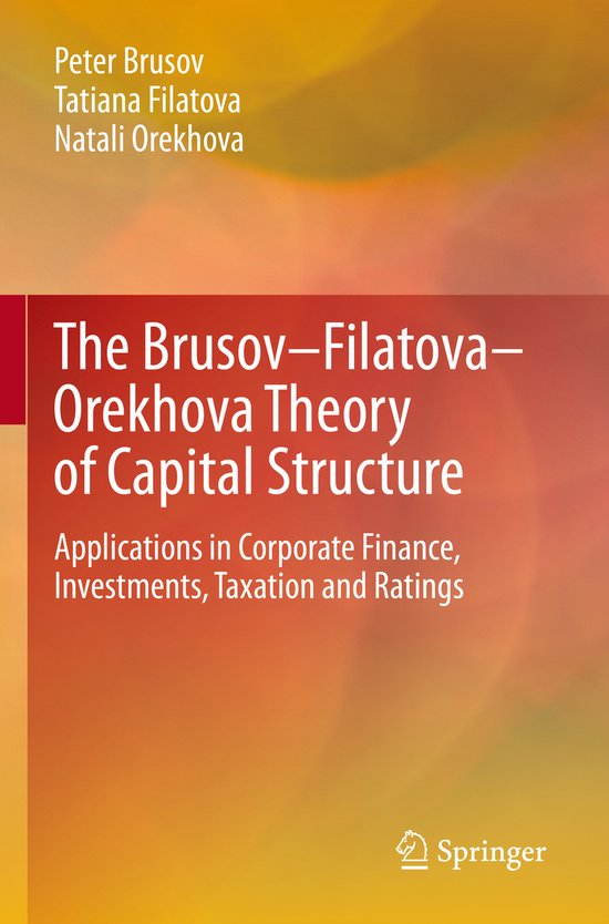 The Brusov–Filatova–Orekhova Theory of Capital Structure - cover