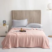 Everyday-Shop - Koeldeken - Verkoelende deken - Dekbed - Verkoelende Dekbed - 150x200cm - Roze