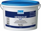 Herbol - Gevelverf - Watergedragen - Mat - Wit - 12.5 liter