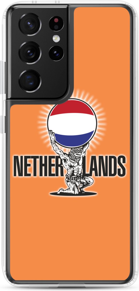 Samsung EK Voetbal 2024 Hoesje - Samsung EK Voetbal 2024 Galaxy S21 Ultra