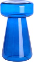 Light&living Bijzettafel Ø28x50 cm JAKOLA glas kobalt blauw