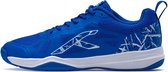 HONDERD Blade non-marking professionele badmintonschoenen voor heren (blauw/wit, maat: EU 42/UK 8/US 9) | Materiaal: TPU/Rubber | Geschikt voor indoortennis/squash/tafeltennis/basketbal en padel