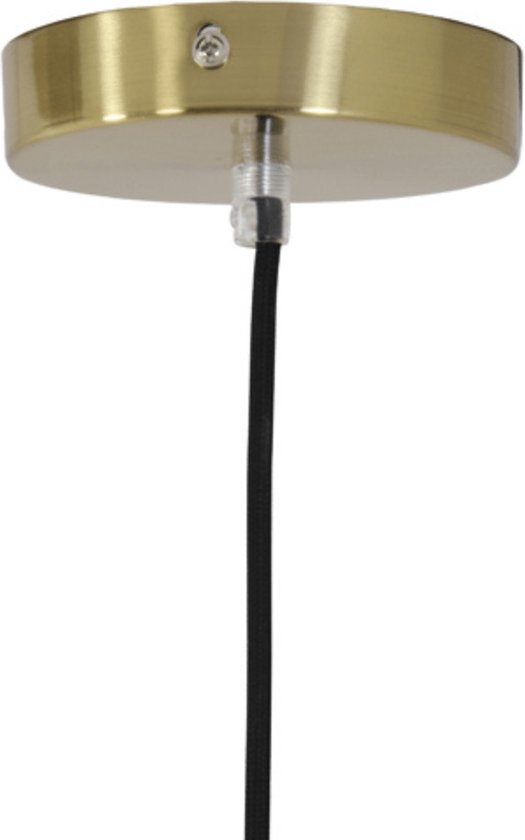 Light & Living Suspension Magdala - Glas Brun - Ø30cm - Moderne - Suspensions Salle à manger, Chambre, Salon