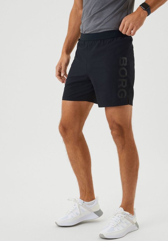 Björn Borg Pocket Shorts - heren broek kort - zwart - Maat: L