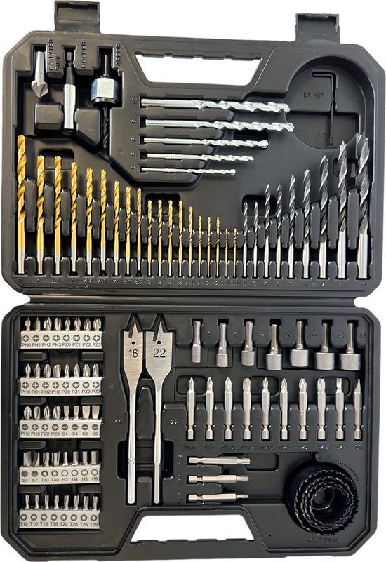 Ensemble d'accessoires Bosch Professional de 103 pièces