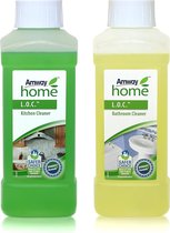 Badkamerreiniger en Keukenreiniger / Bathroom Cleaner & Kitchen Cleaner-Amway Home L.O.C (2x500 ml)