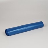 Sac poubelle bleu - 100 sacs - 80 litres - LDPE recyclé - 70 cm x 90 cm (Sac poubelle solide et durable)