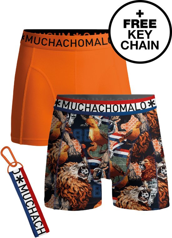 Muchachomalo Heren Boxershorts - 2 Pack - Maat XL - 95% Katoen - Mannen Onderbroek
