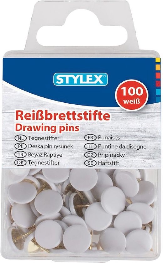 Punaises bleues Blanc 100 en boîte