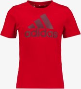 Adidas U BL kinder sport T-shirt rood - Maat 176