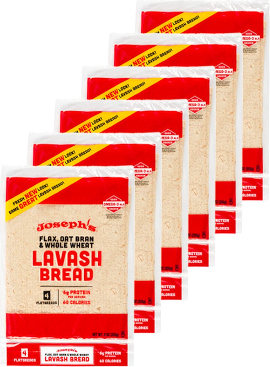 Goedkoopste Joseph's | Lavash Brood | 6 stuks | 6 x 64 gram