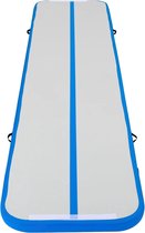Airtrack - 4 meter - 10 cm dik - opblaasbare gymnastiek turn mat inclusief elektrische luchtpomp