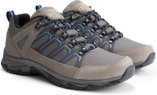 Travelin' Bogense - Chaussures de randonnée basses homme - Imperméables et respirantes - Grijs - Taille 46
