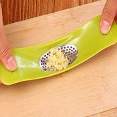 Doodadeals® - Knoflookpers – Lookpers – Gemberpers – Knoflook Pers – Garlic Press – Ergonomisch - Groen