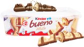 Mélange de chocolat Kinder Bueno: Bueno Milk (5 pièces) & Bueno White (5 pièces) - 618g