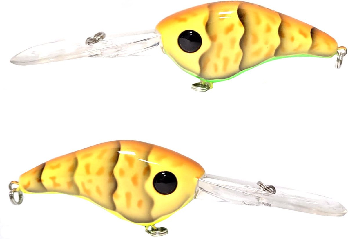 River7 DD Two Tone Crankbait | 6.5cm | 15.5g Craw Green 6.5cm