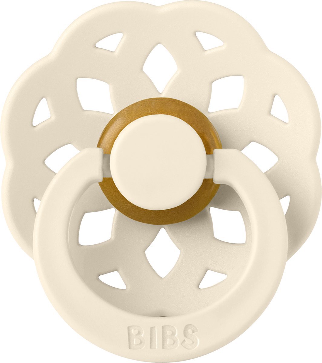 Goedkoopste Bibs Fopspeem - Maat 2 6-18 maanden - Boheme Ivory