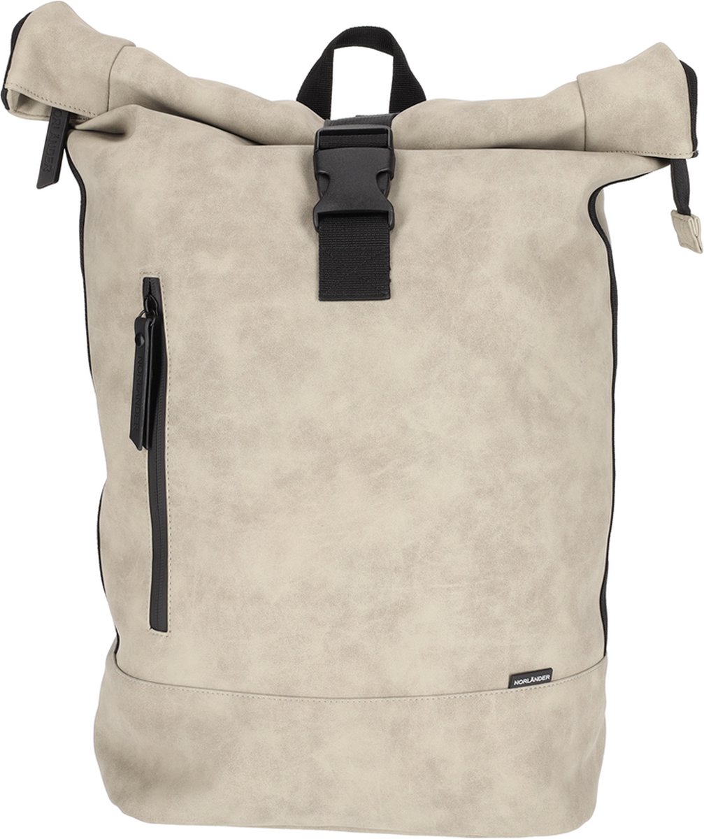 Norlander Rugtas 25L - Rolltop rugzak - 30 x 15 x 57 cm - Nubuck - Taupe