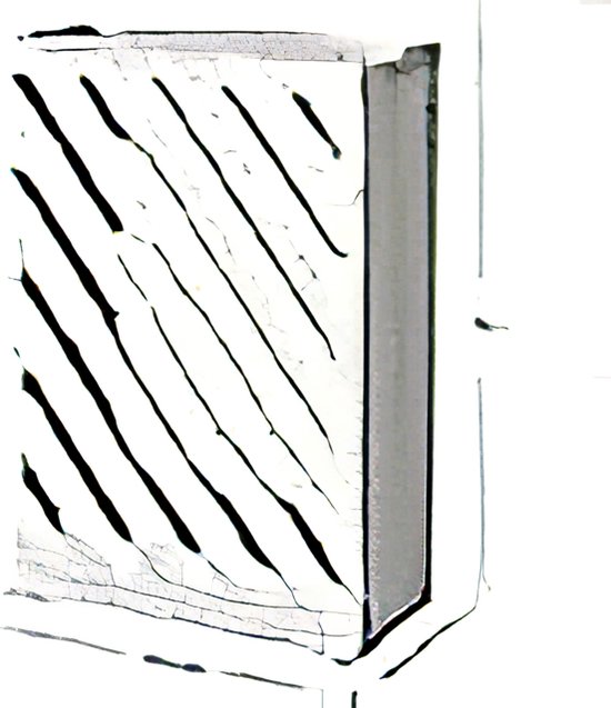 Rechthoekige Paraplubak Voor Binnen SONGMCIS Paraplubak Van Metaal - Wit, Met Wateropvangbak En Haken, 28x12x41 Cm Voor In De Hal. Paraplubak Met Wateropvang