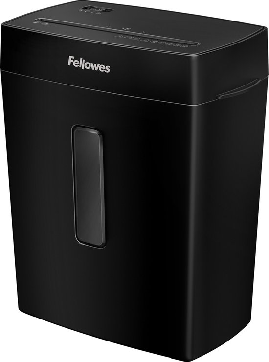 Fellowes papierversnipperaar P-42C - P4 - voor thuis of thuiskantoor - 8 vel - zwart
