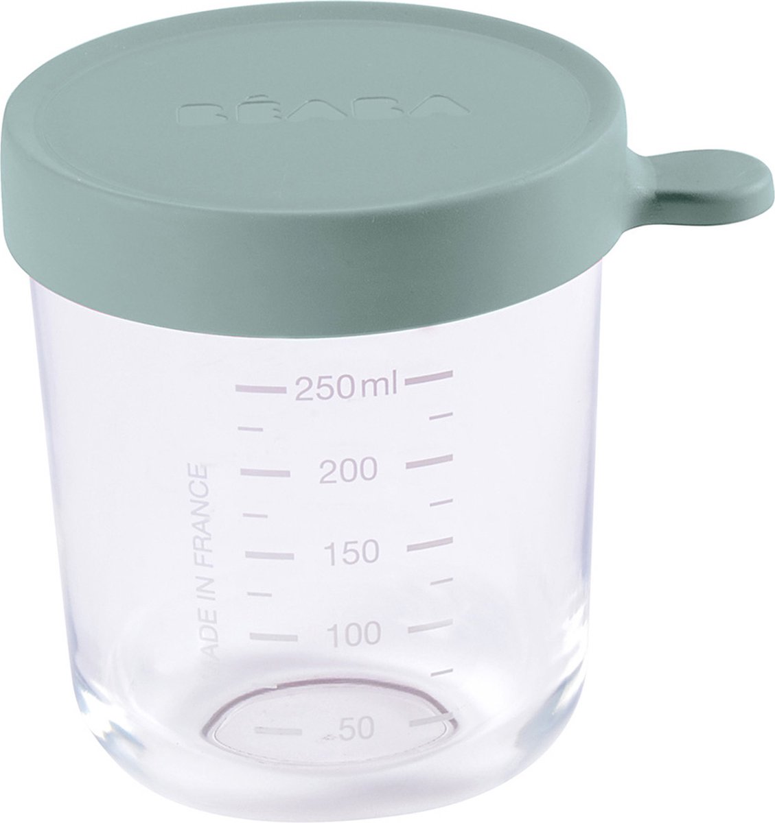 Goedkoopste Beaba - Glazen bewaarpotje - 250ml - Groen