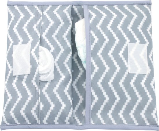 KipKep Napper Luieretui - Silver Grey