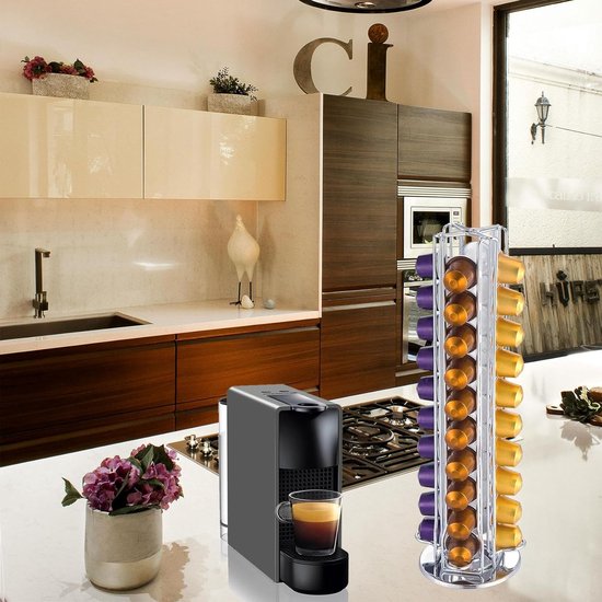 XAVAX Capsulehouder Torre Nespresso 40 st