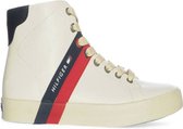 Tommy Hilfiger - Maat 41 - Leather Runner TJM Essentials Heren Sneakers - Wit