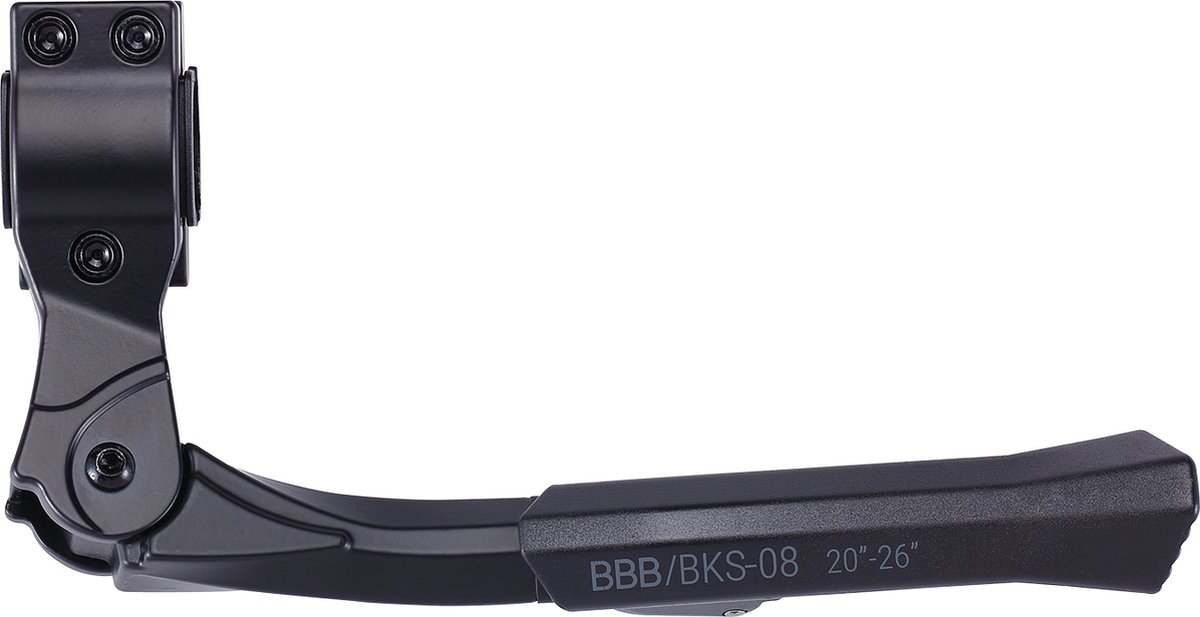 BBB Cycling Fietsstandaard 20 - 26 Inch - Universeel Klemsysteem - Verstelbaar in Lengte - Zijstandaard: E-bike, Stadsfiets & Mountainbike - UniKick Clampmount - BKS-08 – foto 5
