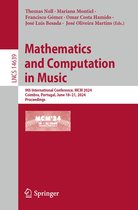 Lecture Notes in Computer Science 14639 - Mathematics and Computation in Music