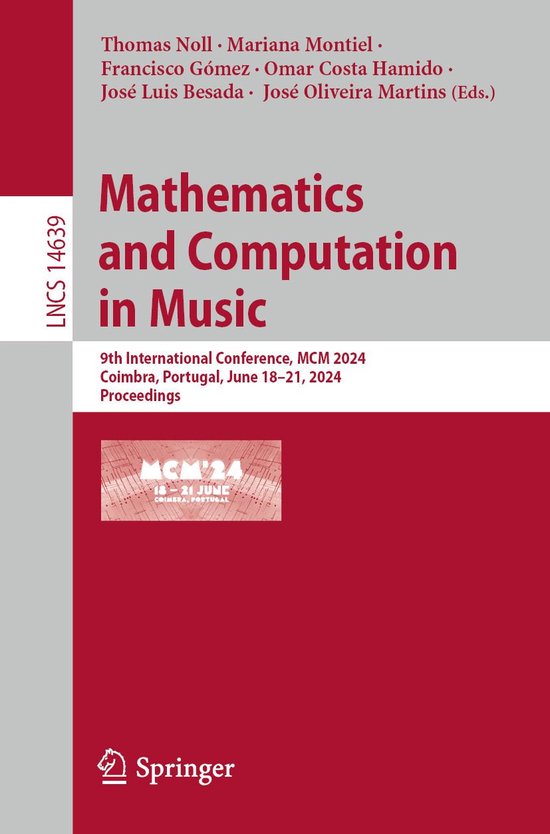 Springer Nature Proceedings Computer Science - Mathematics a ... - cover
