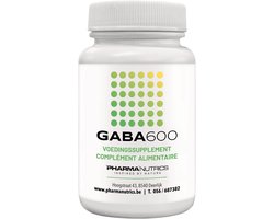 GABA 120 v-caps Pharmanutrics - Zenuwstelsel - Neurotransmitter - Natuurlijk- Hypoallergeen - Angst - Nervositeit