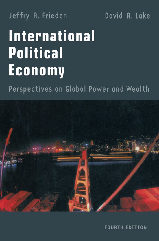 International Political Economy - cover