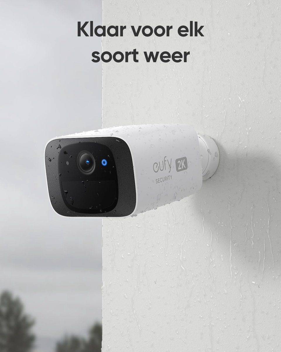 Afbeelding 3 van eufy Security SoloCam C210 Wireless Outdoor Camera, 2K Resolution, No Monthly Fee, Wireless, 2.4 GHz WiFi, HomeBase 3 Compatible
